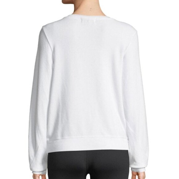 Wildfox "Kiss Me Yule Love It" Pullover Sweatshirt - Picture 2 of 2